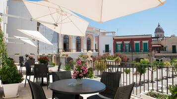 Deluxe Quadruple Room, Terrace, City View | View from room