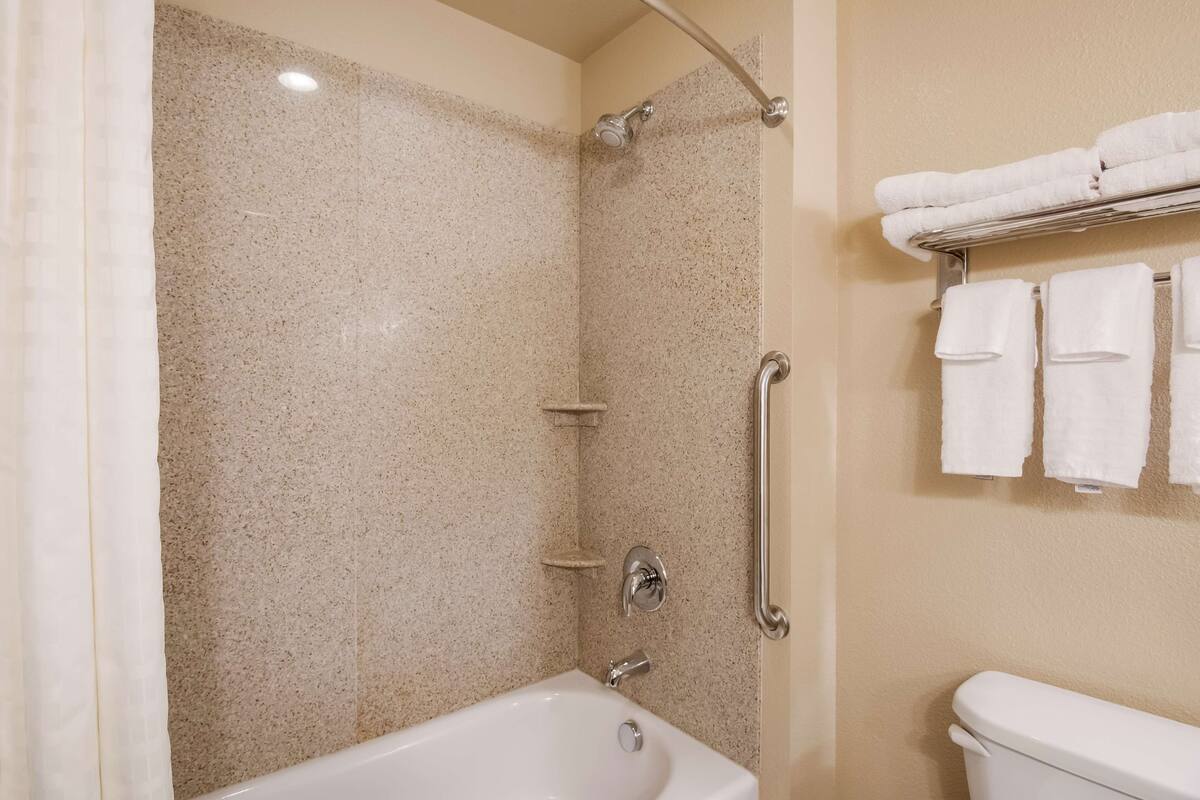 down duvets, desk, iron/ironing board, free cots/infant beds