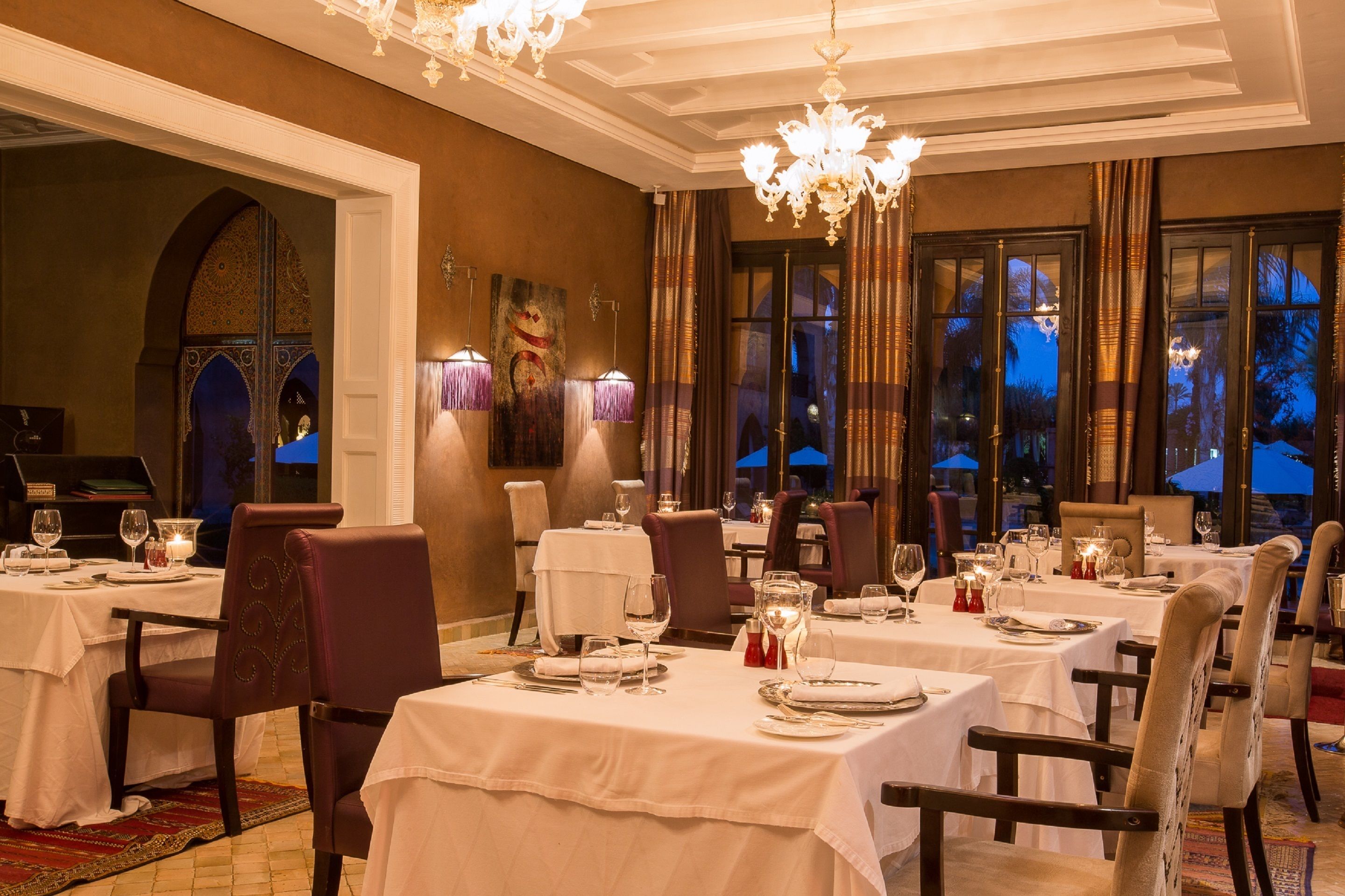 2 restaurants, lunch, dinner served; moroccan cuisine