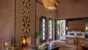 Room ( Pavilion) | Egyptian cotton sheets, premium bedding, down comforters, minibar - Palais Aziza & Spa (Marrakech)