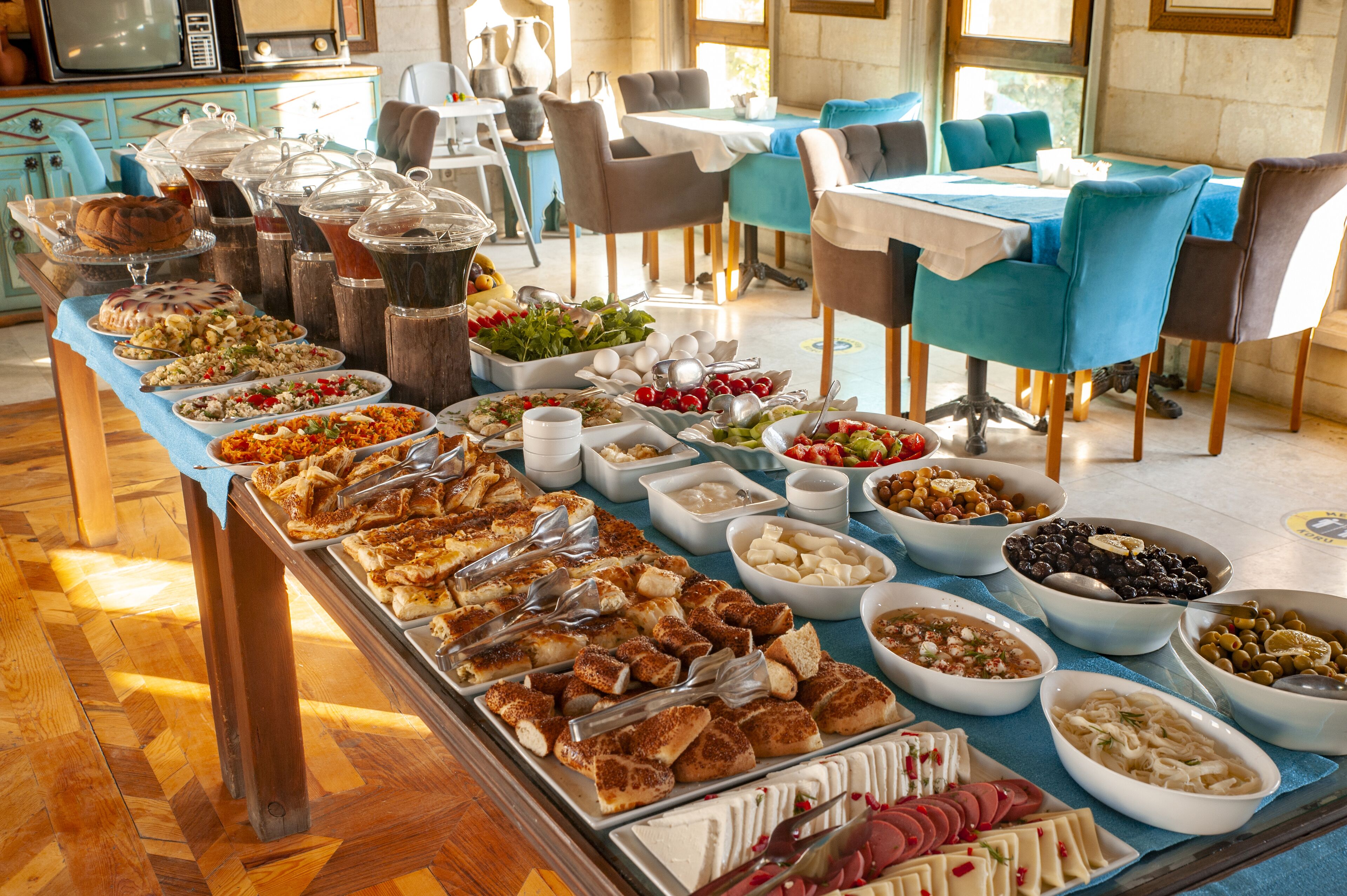 Petit déjeuner buffet compris tous les jours