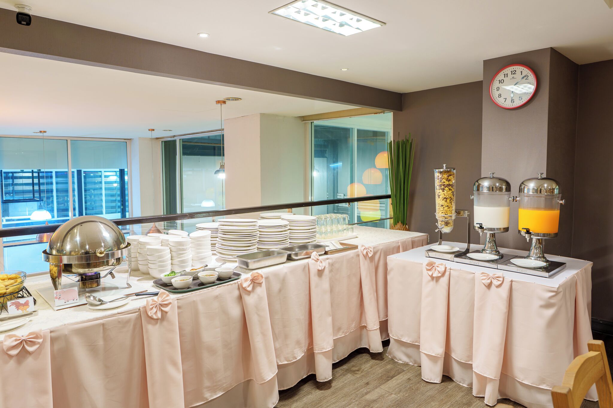 Petit déjeuner buffet