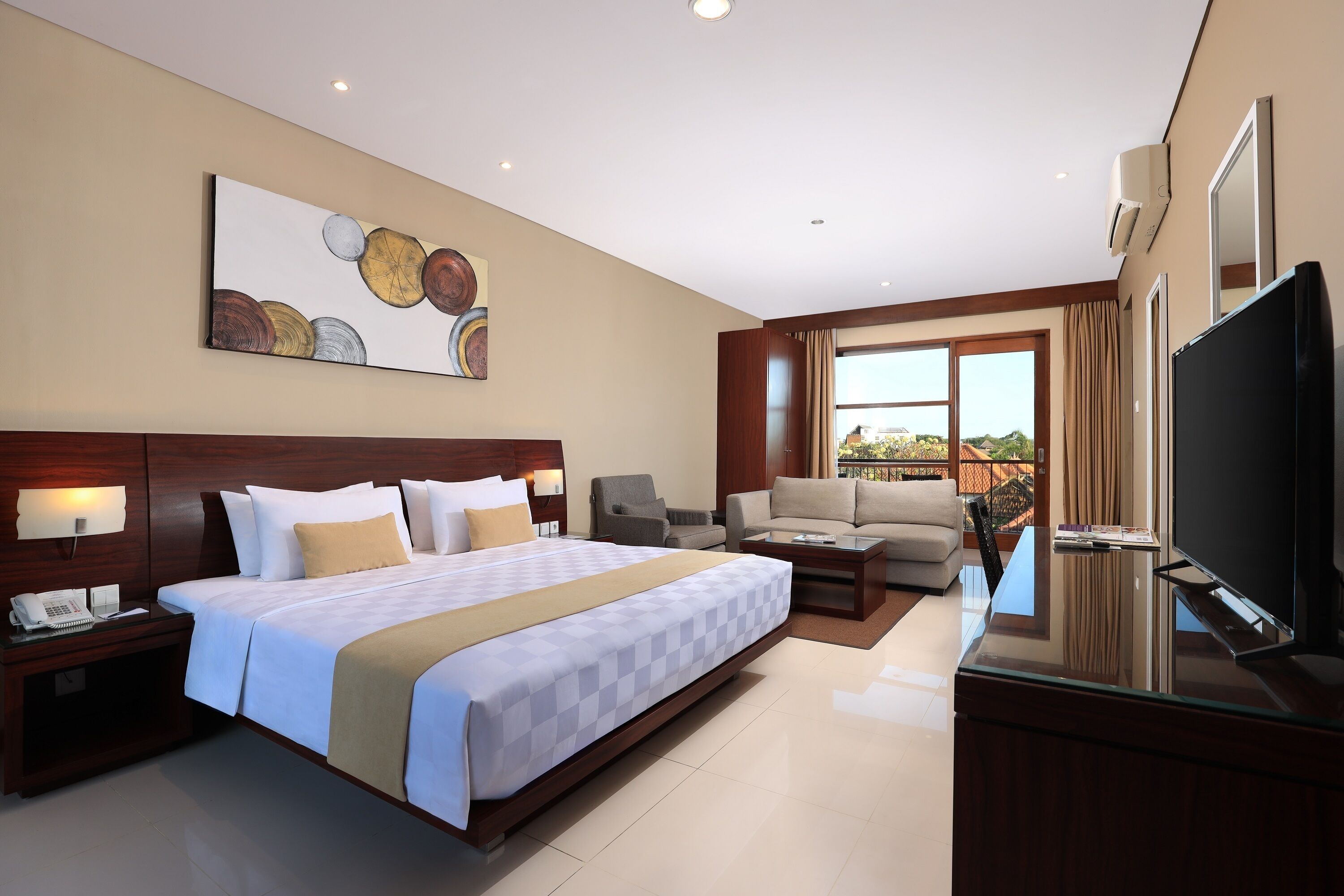 junior suite | 2 bedrooms, minibar, in-room safe, iron/ironing board