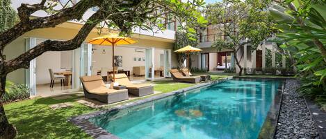 Villa, 4 soverom, privat basseng | Utsikt fra rommet