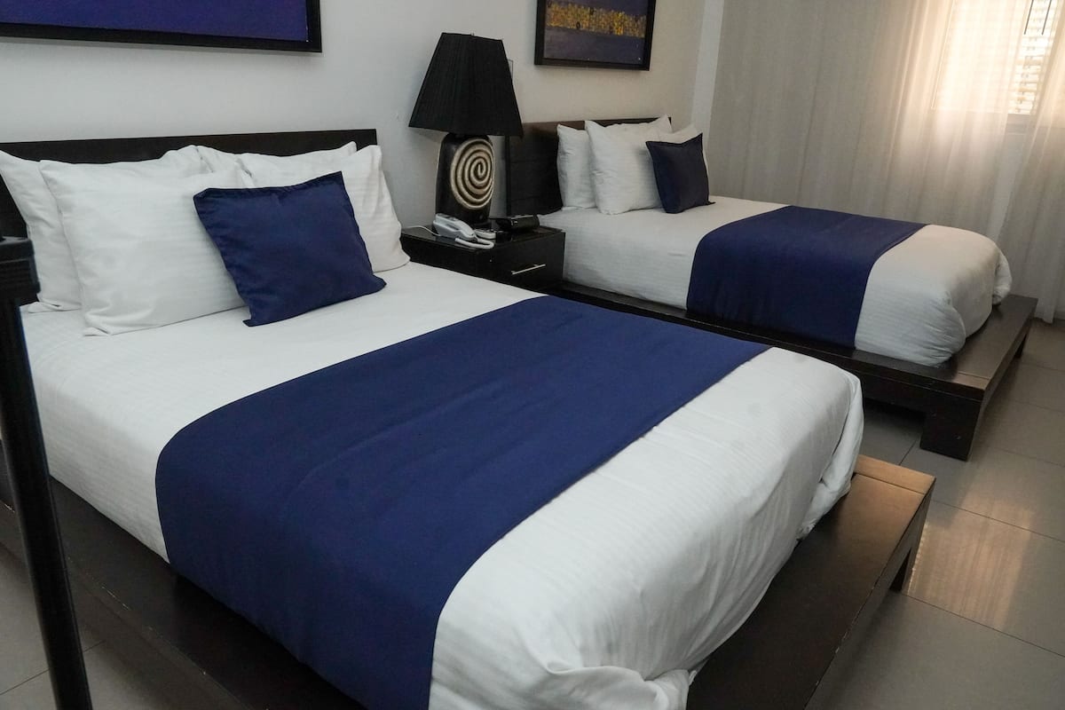 Basic Double Room, 2 Double Beds