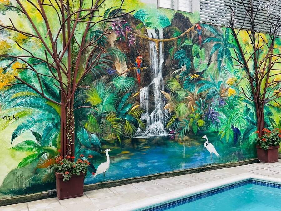 Indendørs pool, udendørs pool