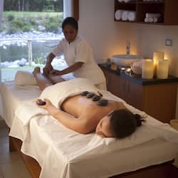 Salas de tratamiento para parejas, aromaterapia y envolturas corporales
