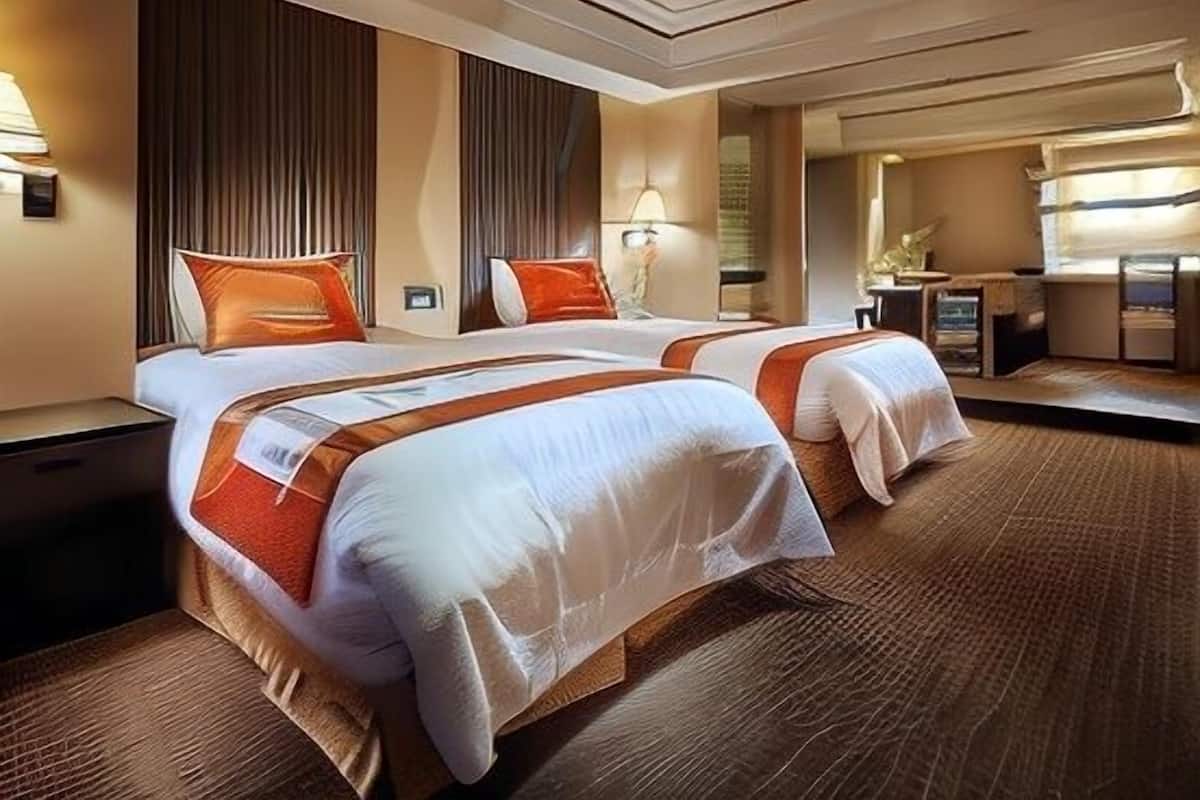 1 dormitorio, ropa de cama de alta calidad, edredones de plumas
