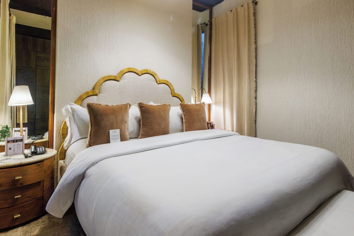 Literie de qualité supérieure, couette en duvet d'oie, minibar