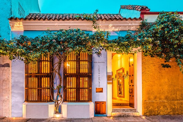 Façade de l’hébergement