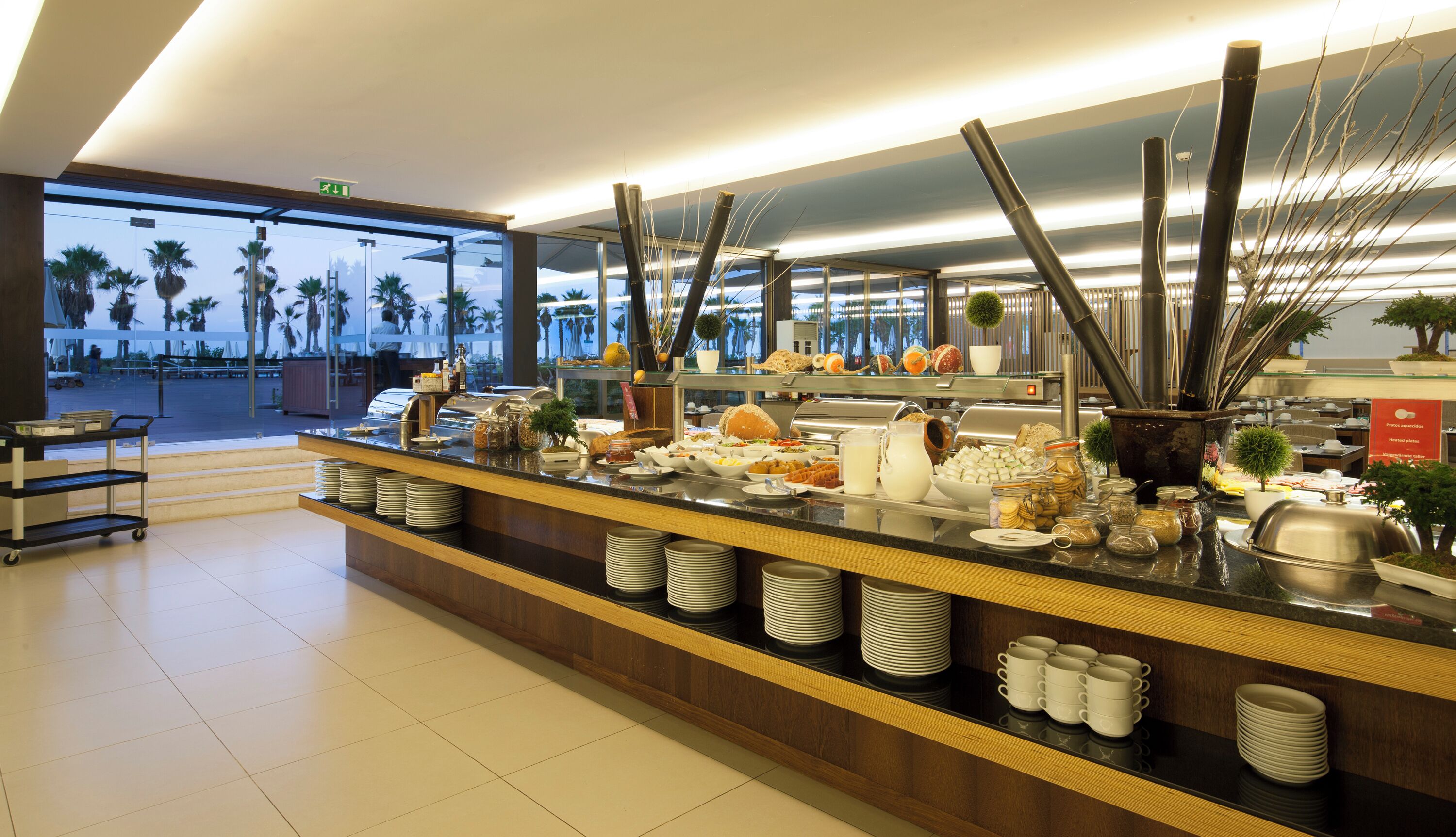 daily buffet breakfast (eur 15 per person)