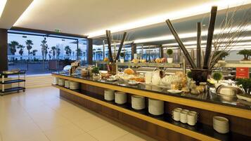 Daily buffet breakfast (EUR 15 per person)