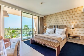 Superior Double Room, Pool View | Minibar, in-room safe, desk, blackout drapes - Wine & Books by the Sea, Algarve Resort (Albufeira)
