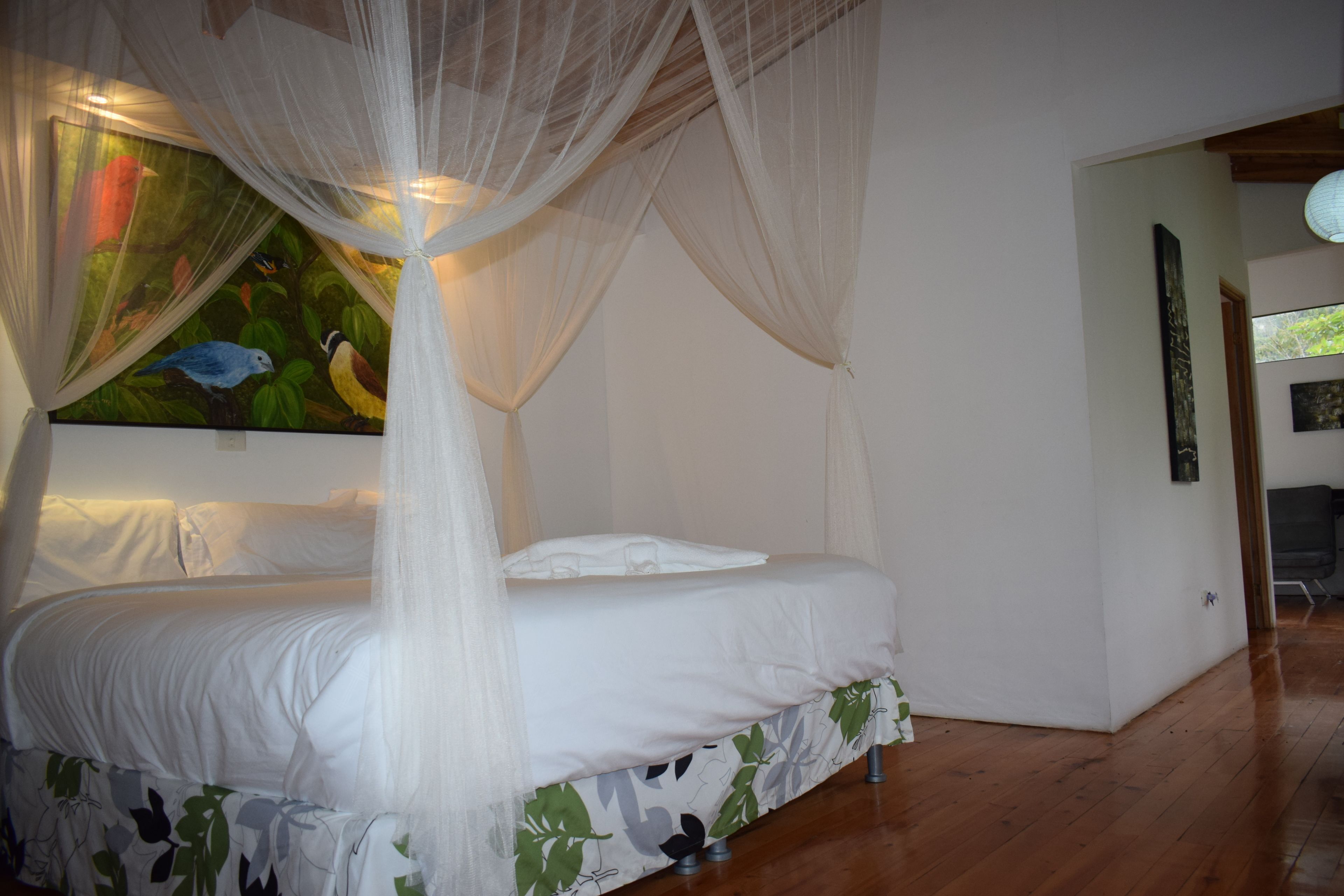 panoramic bungalow, 1 king bed with sofa bed, 2 bathrooms, mountain view | 1 bedroom, premium bedding, pillow-top beds, minibar