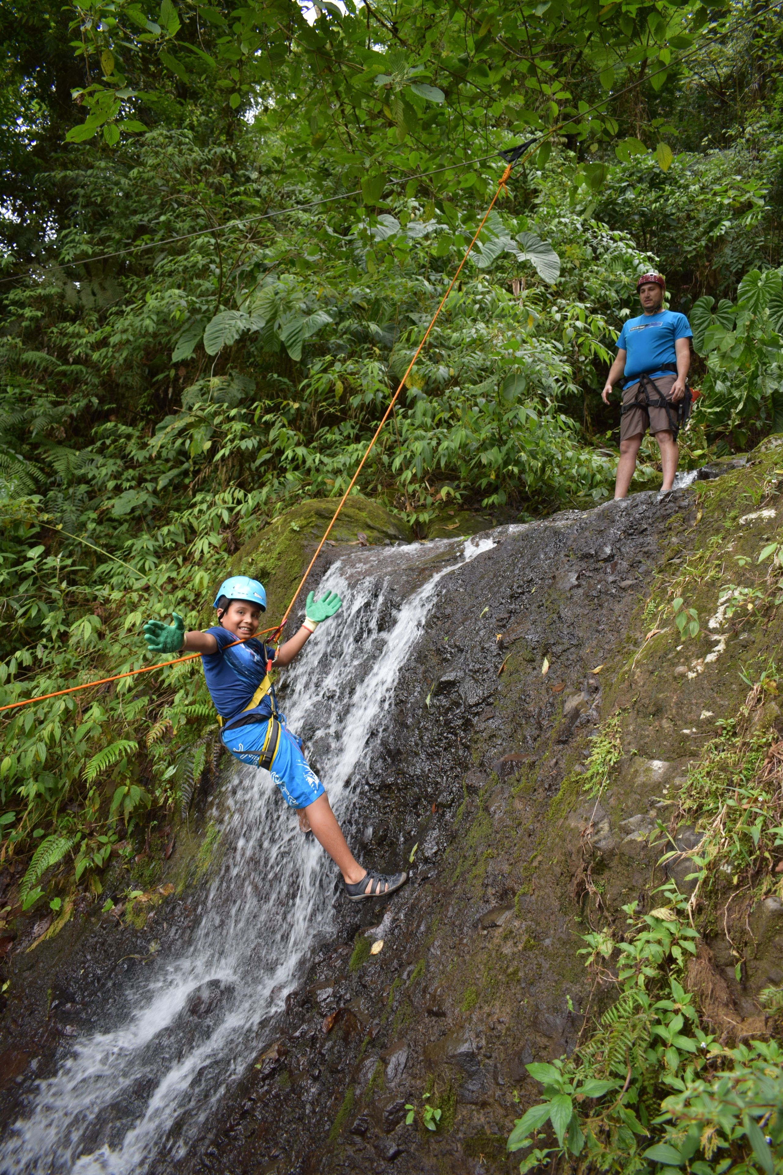 outdoor rock climbing