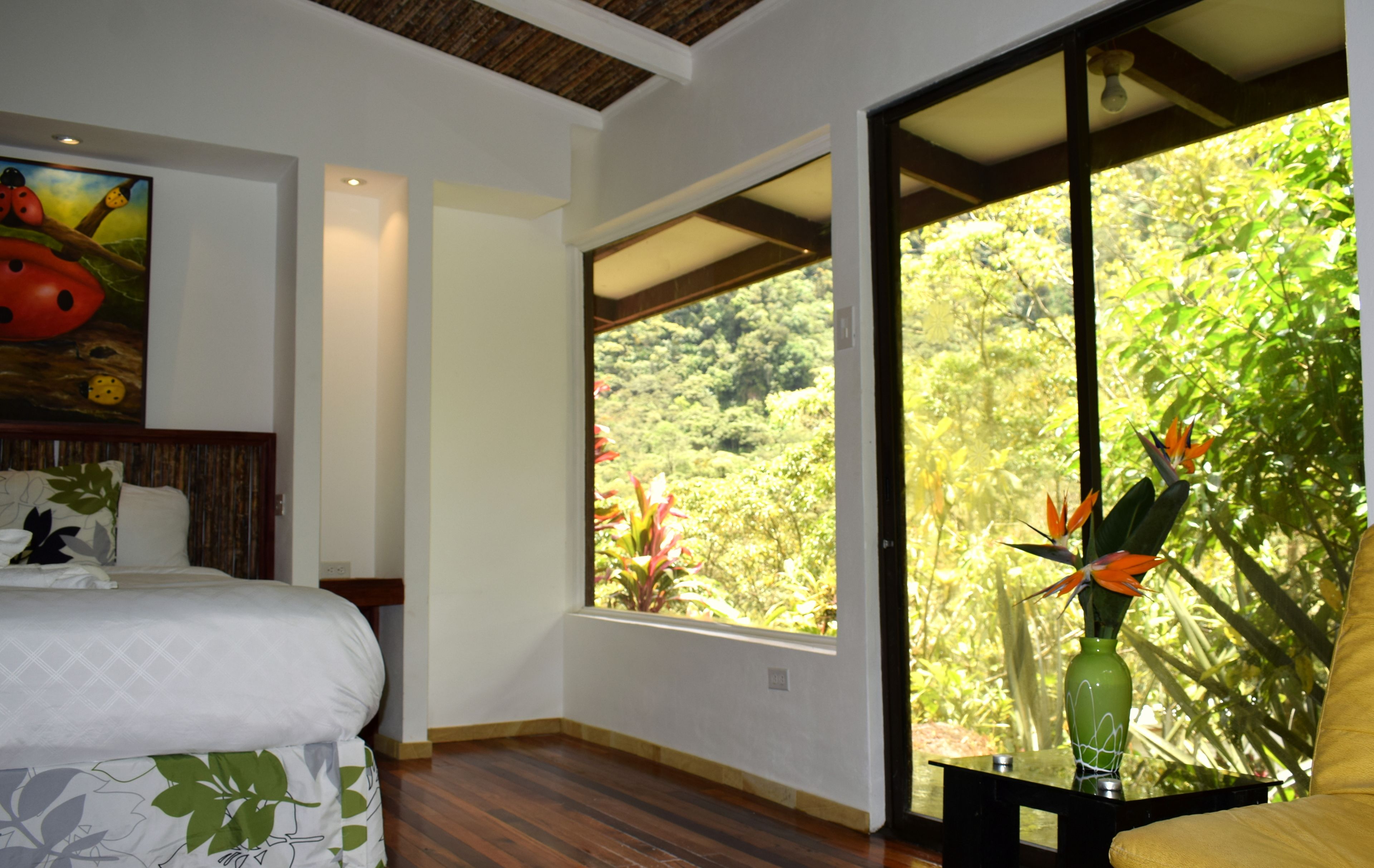 superior bungalow, 1 king bed, terrace, garden view | view from room