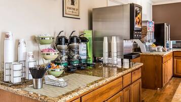 Free buffet breakfast