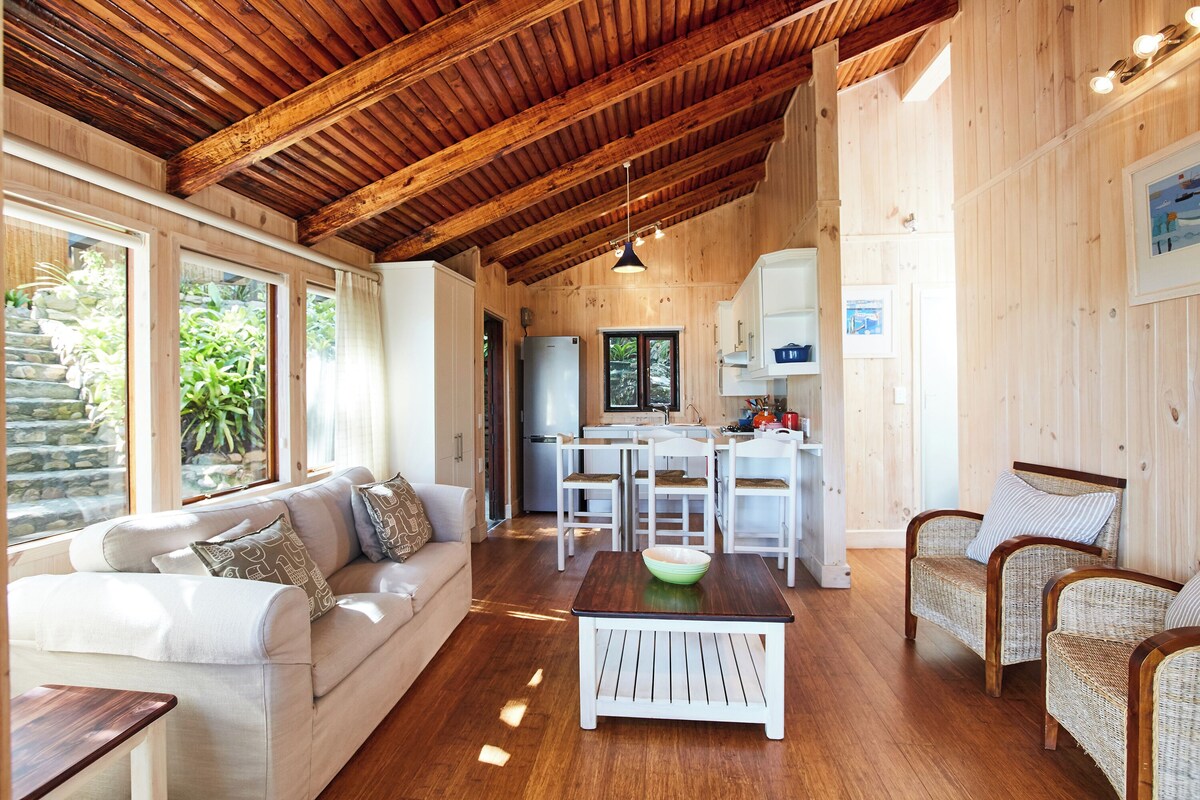 Family Chalet, 2 Bathrooms | Living area | 40-inch flat-screen TV with satellite channels, TV, DVD player