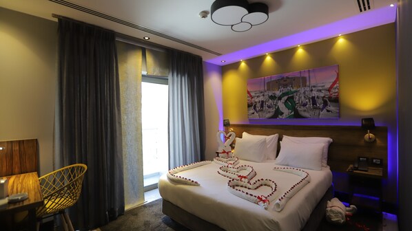 Quarto premium | Frigobar (abastecido com alguns itens grátis), cofres nos quartos