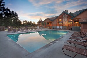 Seasonal outdoor pool