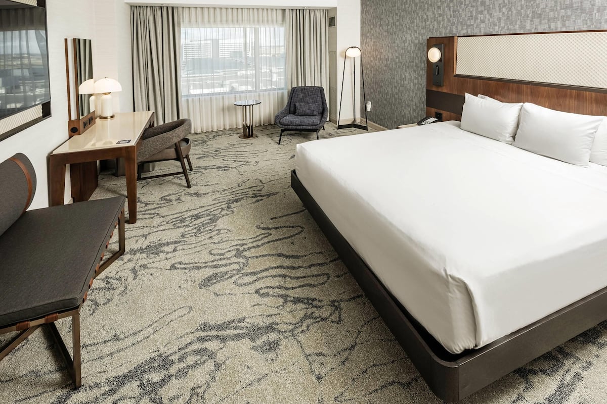 Premium bedding, down duvets, pillow-top beds, in-room safe