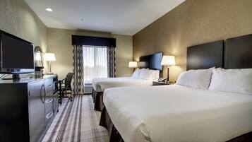 In-room safe, desk, laptop workspace, iron/ironing board