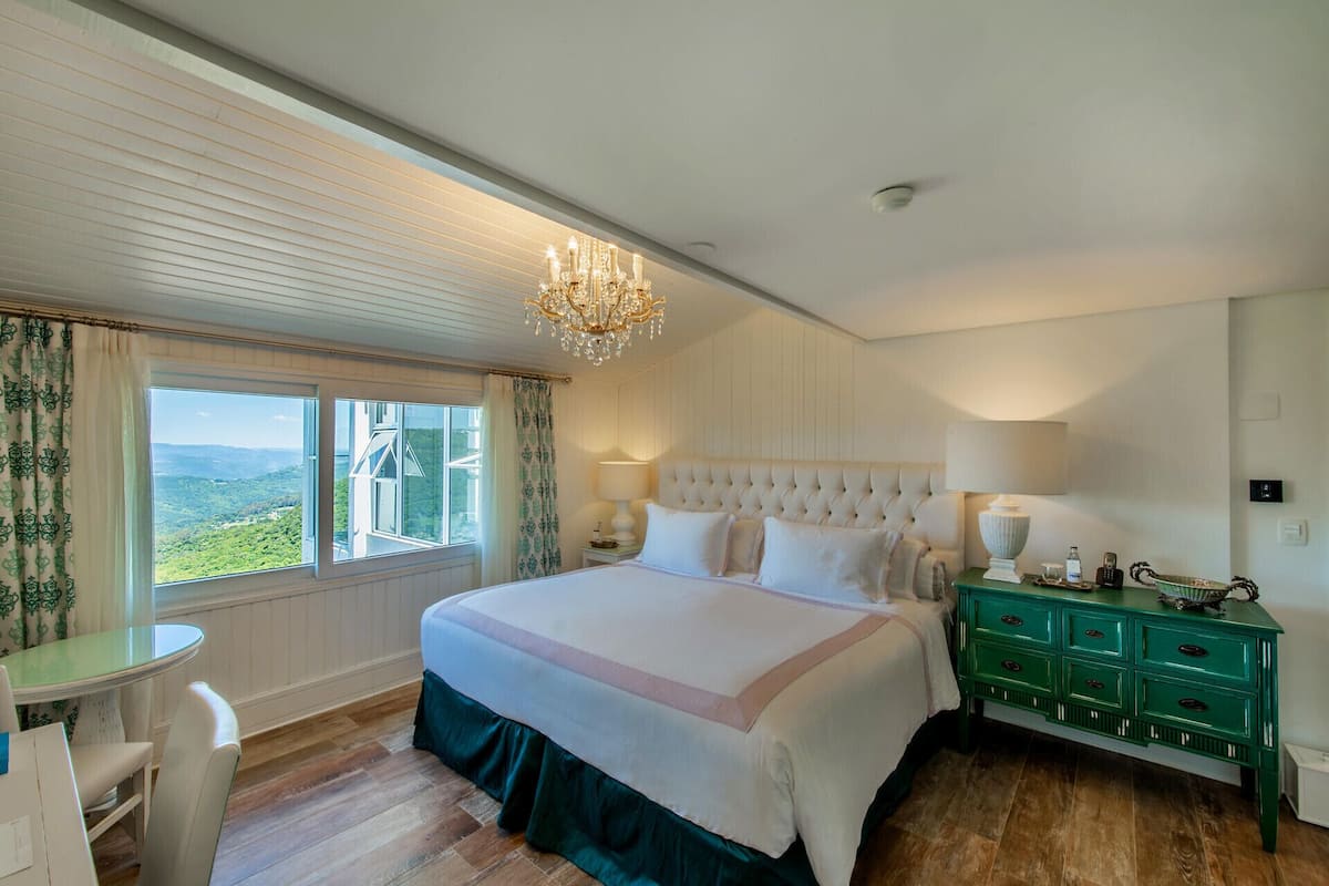 1 kamar tidur, seprai katun Mesir, seprai premium, dan brankas