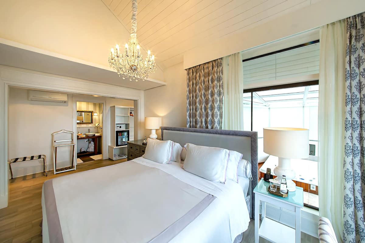 1 kamar tidur, seprai katun Mesir, seprai premium, dan brankas