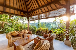 Family Villa, 4 Bedrooms, Private Pool | Terrace/patio