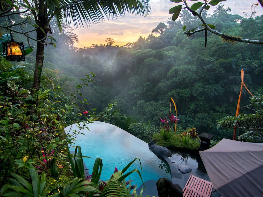 Vista da propriedade