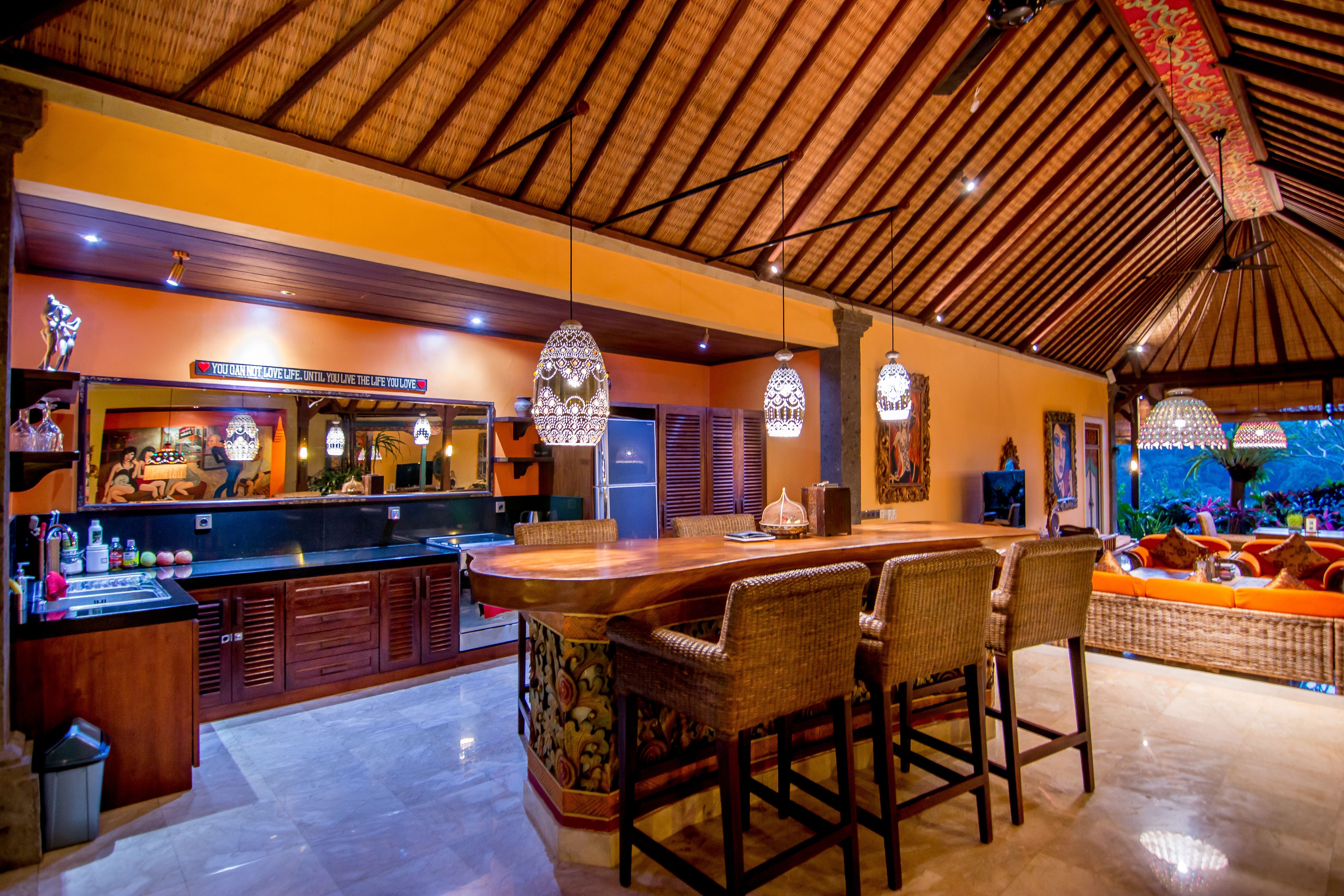 presidential villa, 4 bedrooms, private pool | private kitchen | full-sized fridge, microwave, dishwasher, coffee/tea maker