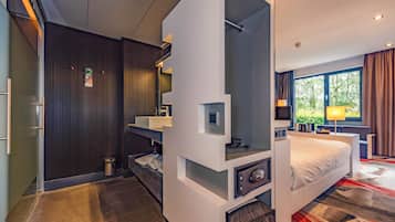 Chambre Double Luxe (Balkon of terras) | Coffres-forts dans les chambres, bureau, rideaux occultants