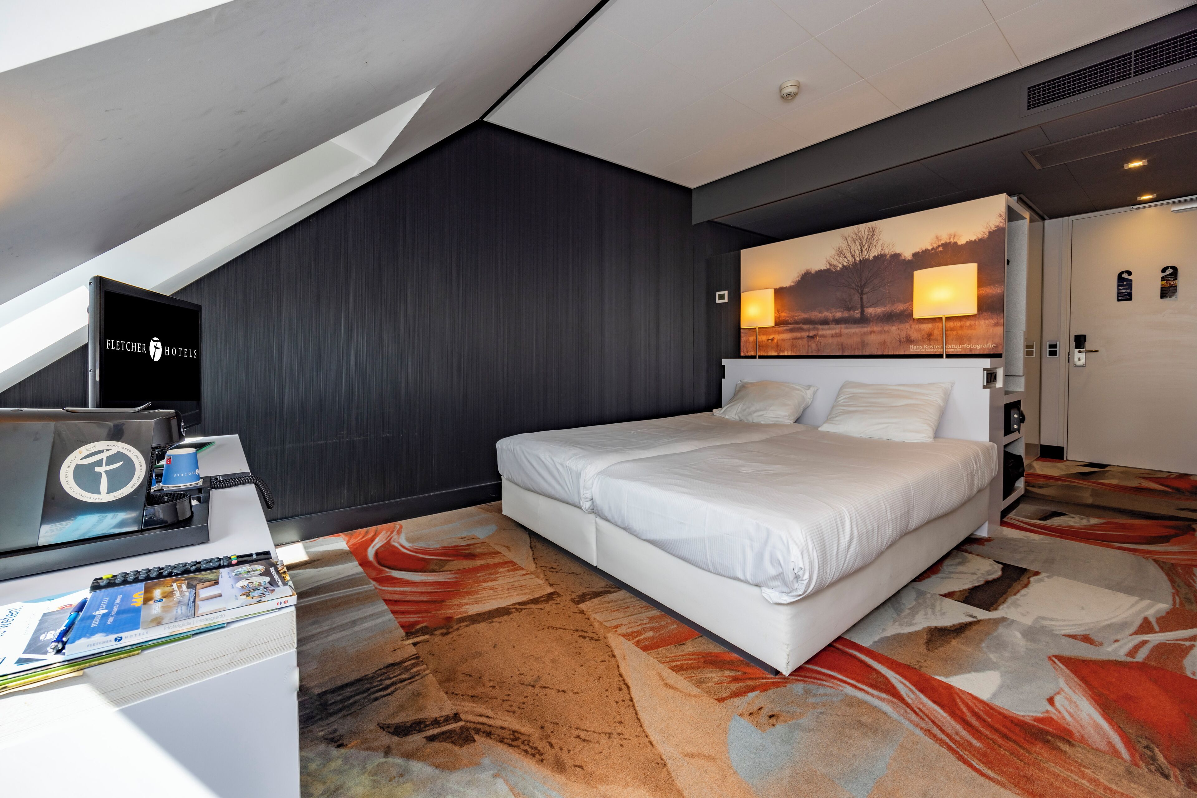 luxury double room | in-room safe, desk, blackout curtains, cots/infant beds