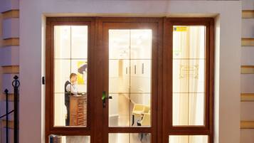 Entrada al alojamiento