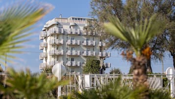 Facciata della struttura