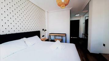 Quarto casal | 1 quarto, roupas de cama antialérgicas, edredons de pluma