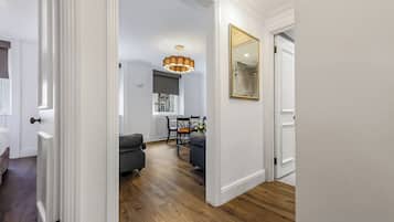 Two-Bedroom Residence, Annex Building | Living area | 32-inch TV with satellite channels