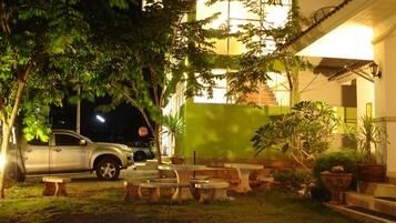 Front of property - evening/night