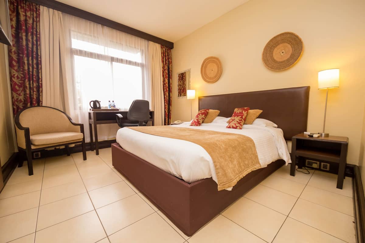 1 habitación y ropa de cama de alta calidad