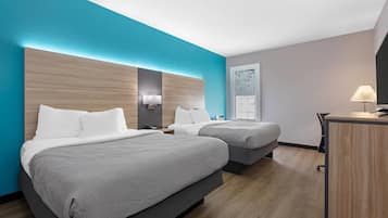 Standard 2 Queens Non Smoking | Bureau, Wi-Fi gratuit, draps fournis