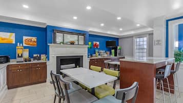 Kontinental frokost er inkludert