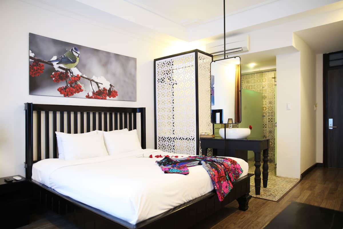 Deluxe-Zimmer, Balkon | Zimmerausstattung