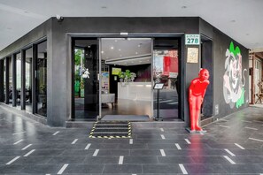 Fachada da propriedade