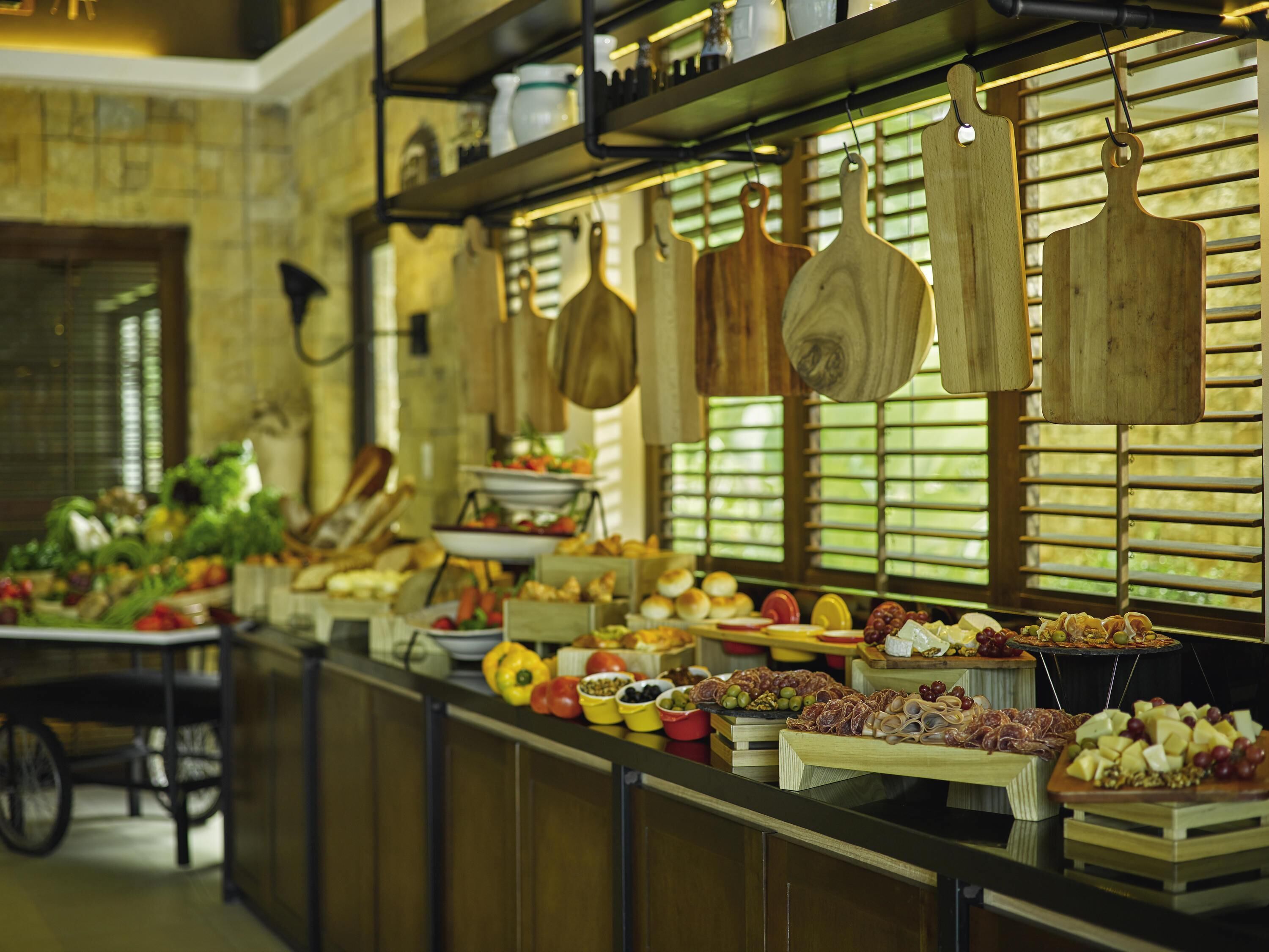 daily buffet breakfast (php 1037 per person)