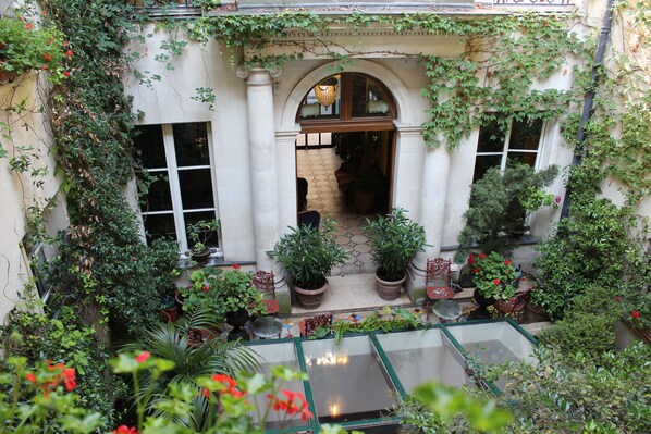 Vista des de l'allotjament