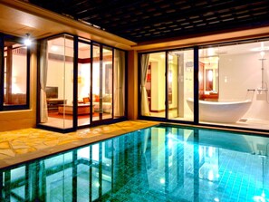 Pool Villa Lagoon Suite (Non Smoking) | 1 bedroom, minibar, in-room safe, desk - Shigira Bayside Suite Allamanda (Miyakojima)