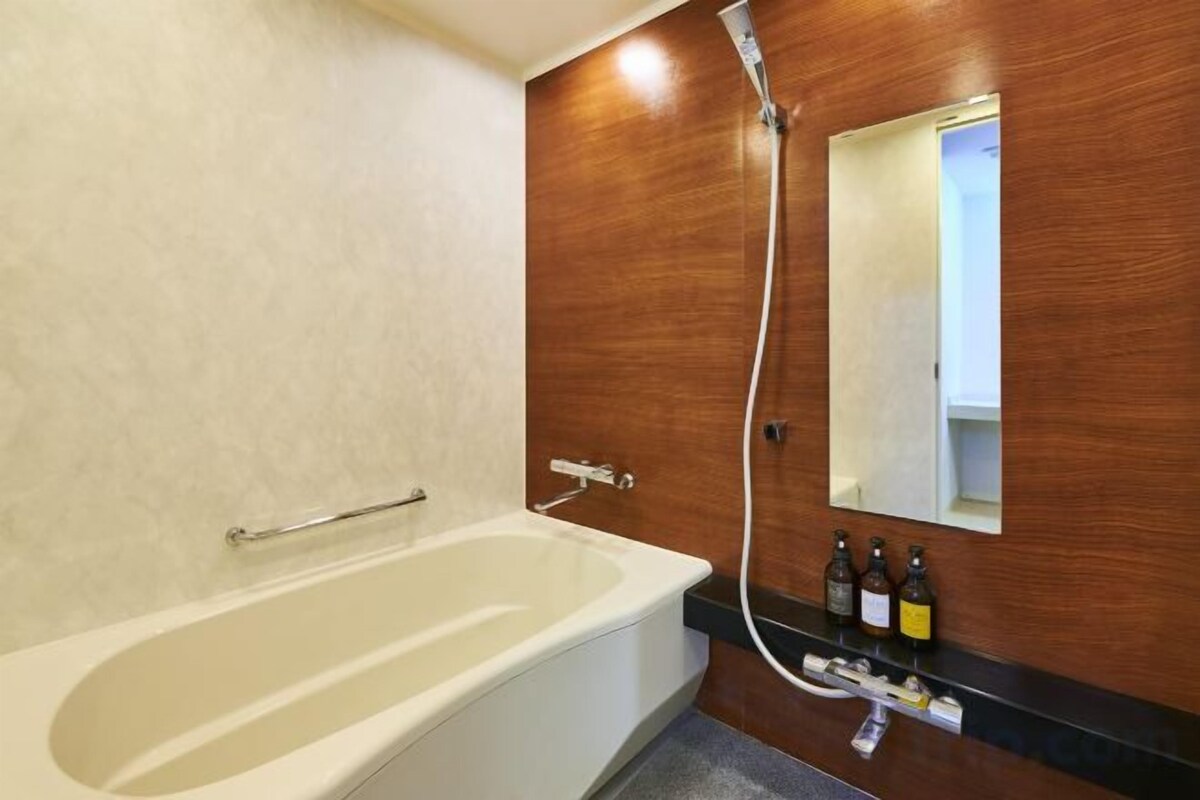 Duschwanne, Komfortbadewanne, kostenlose Toilettenartikel, Haartrockner