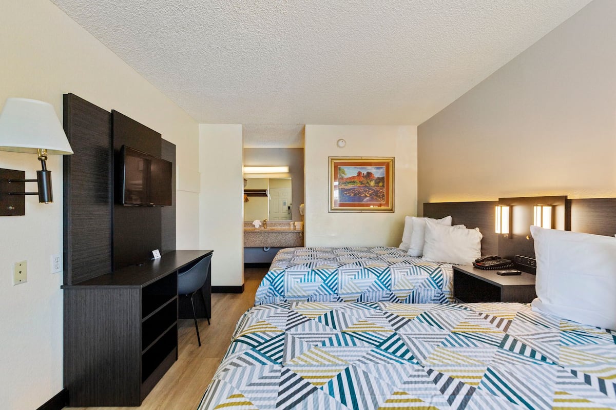 標準客房, 2 張標準雙人床, 非吸煙房 | 埃及棉床單、高級寢具、舒適加層、書桌