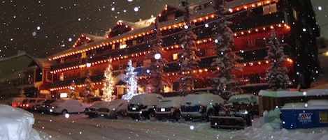 Façade de l’hébergement