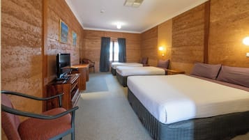 Family Room | 2 bedrooms, free cribs/infant beds, free WiFi, bed sheets